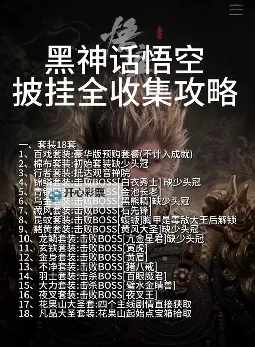 《黑神话悟空》披挂升阶材料收集攻略图2
