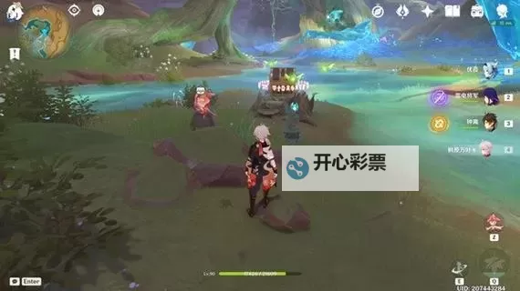 《原神》佑灵砾漠灵光游蜉位置一览图2