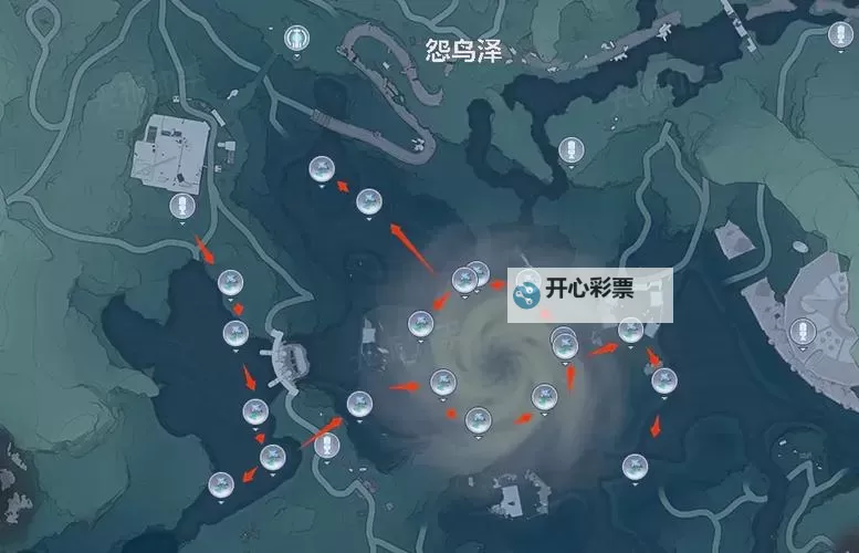 《鸣潮》地涌莲采集路线一览 地涌莲采集位置分享图1