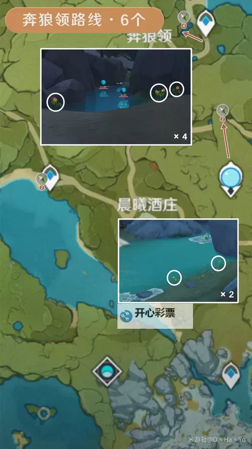 《原神》嘟嘟莲采集路线一览图2