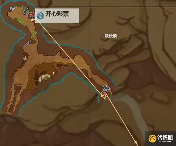 《原神》万相石快速采集线路分享 万相石怎么获得图1